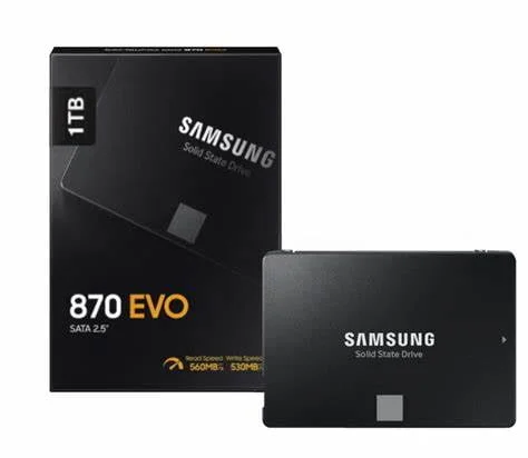 Disque dur portable SSD Samsung 870 EVO 1To
