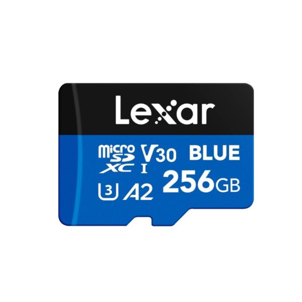 Carte mémoire micro SD 256 Go – Bleu