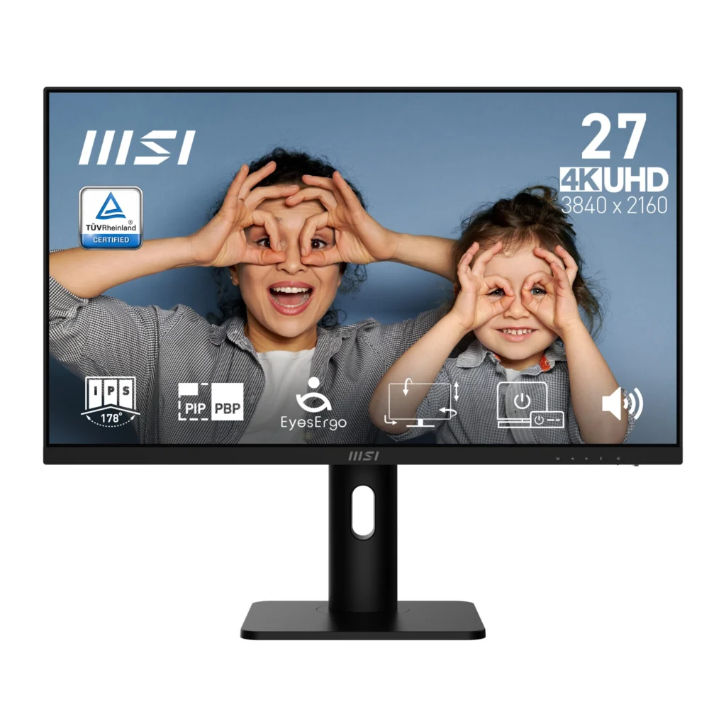 Écran 27" 4K UHD MSI Pro MP273UP E6